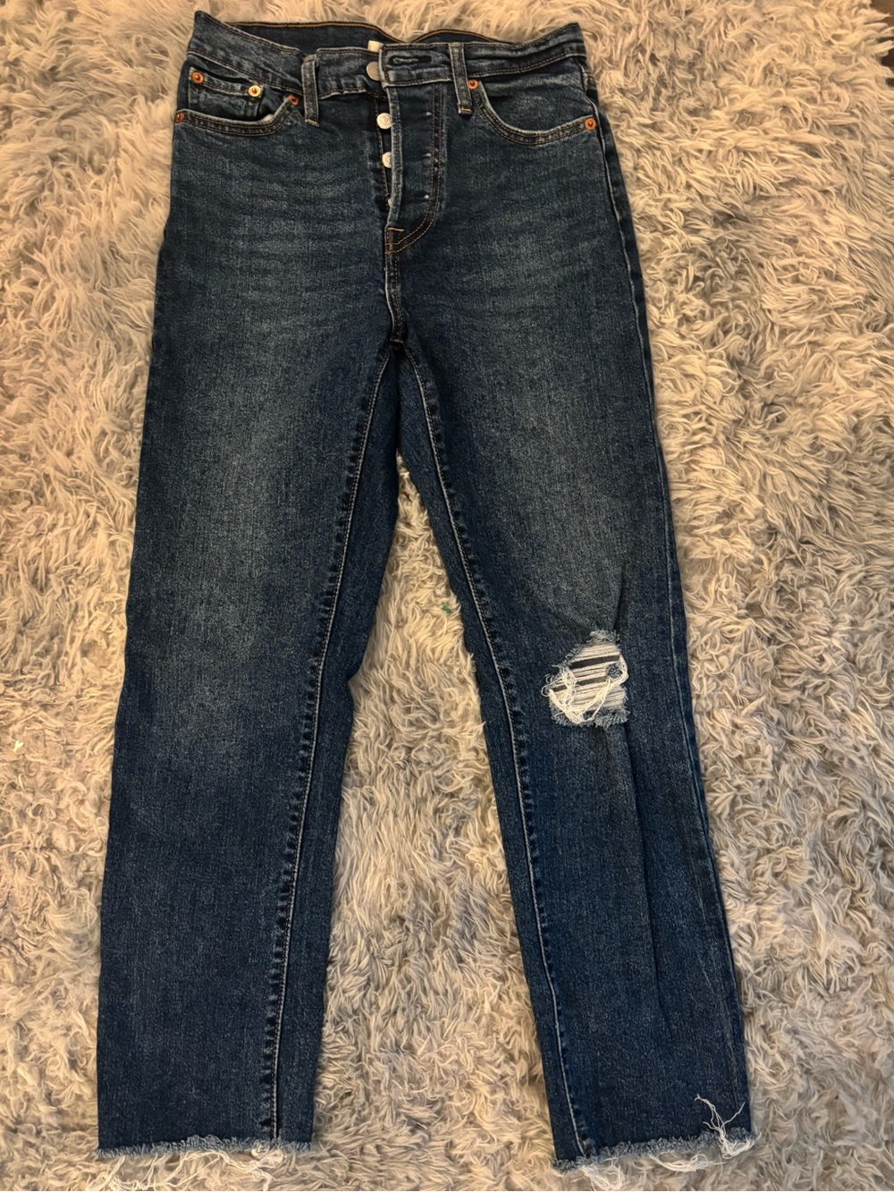Levi’s wedgie straight jeans